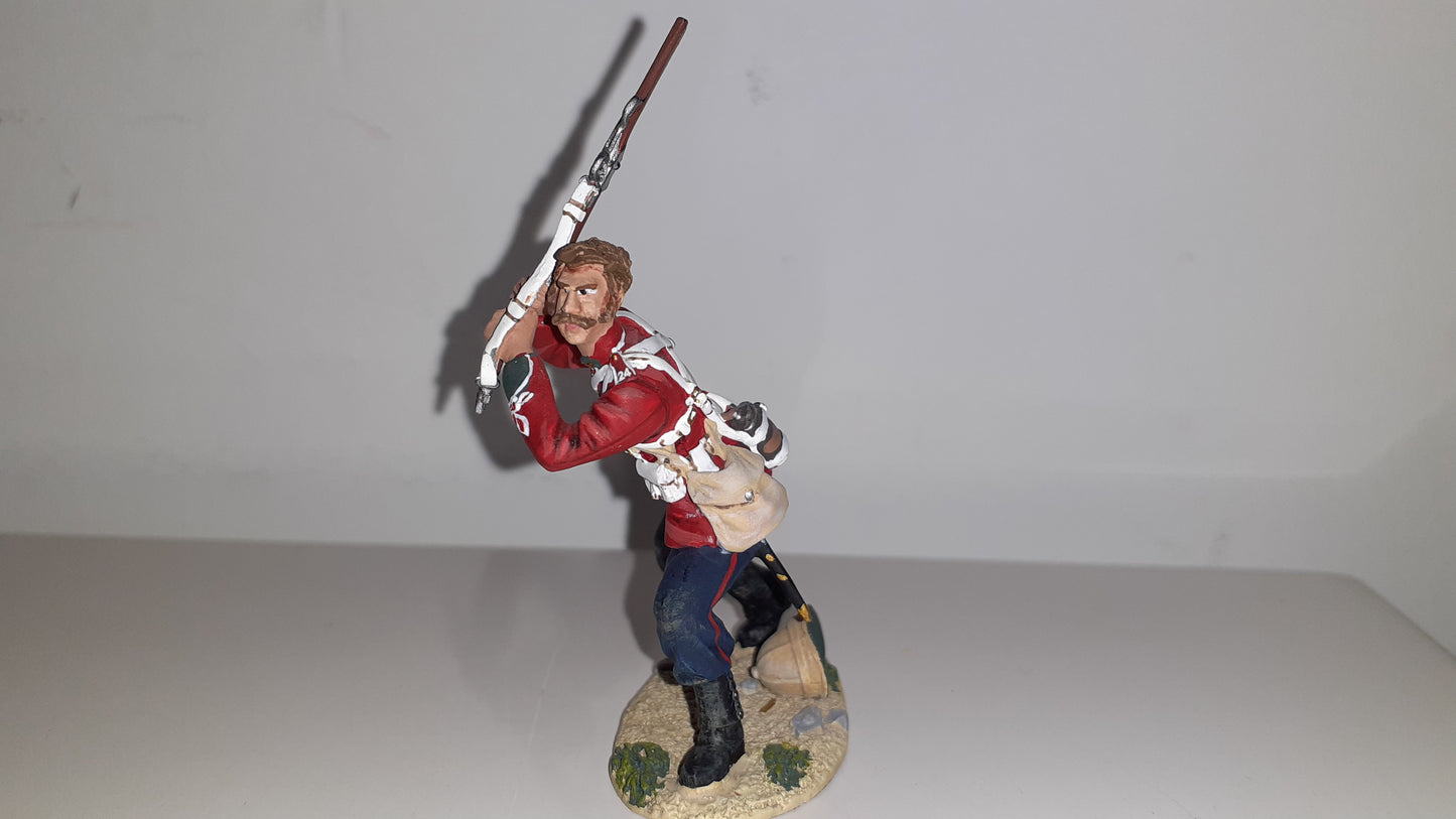 Britains 20074 Zulu wars 24th Foot Regt Clubbing 1:32 2010 boxed B11