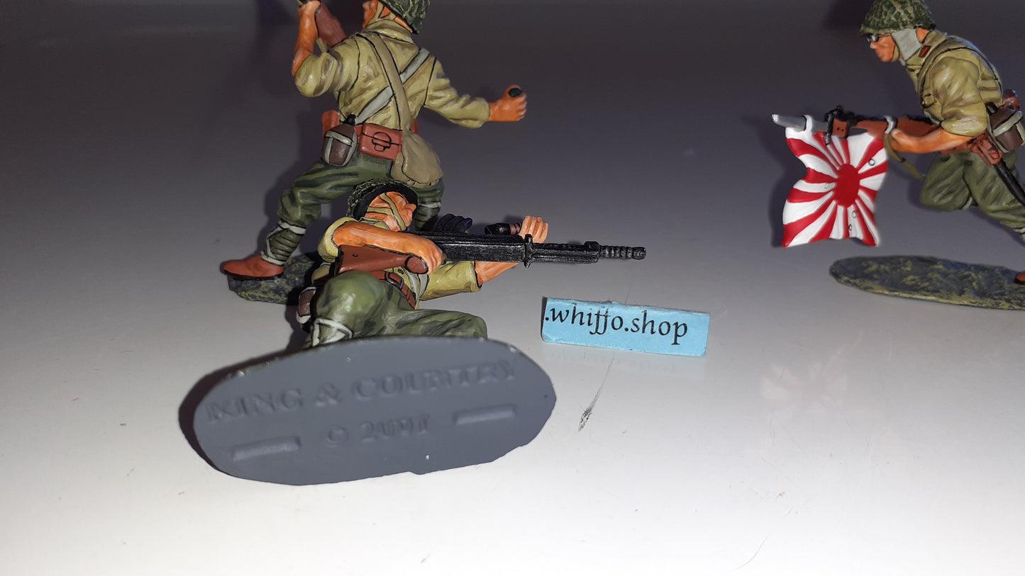 King and country 2001 ww2 iwo Jima Japanese Inf box 1:30 iwj15 Iwj015 S572