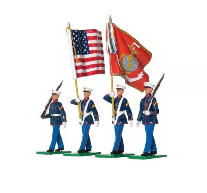 BRITAINS 17917 Usmc US Marines Color Party 2007 Limited edition 1:32 s8
