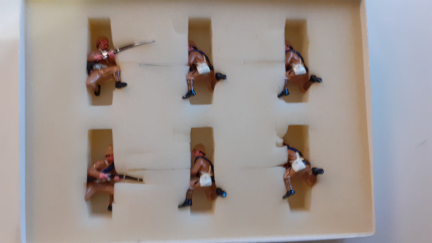 trophy miniatures early 1991 kneeling York lancs marines camel 1:32 metal boxed