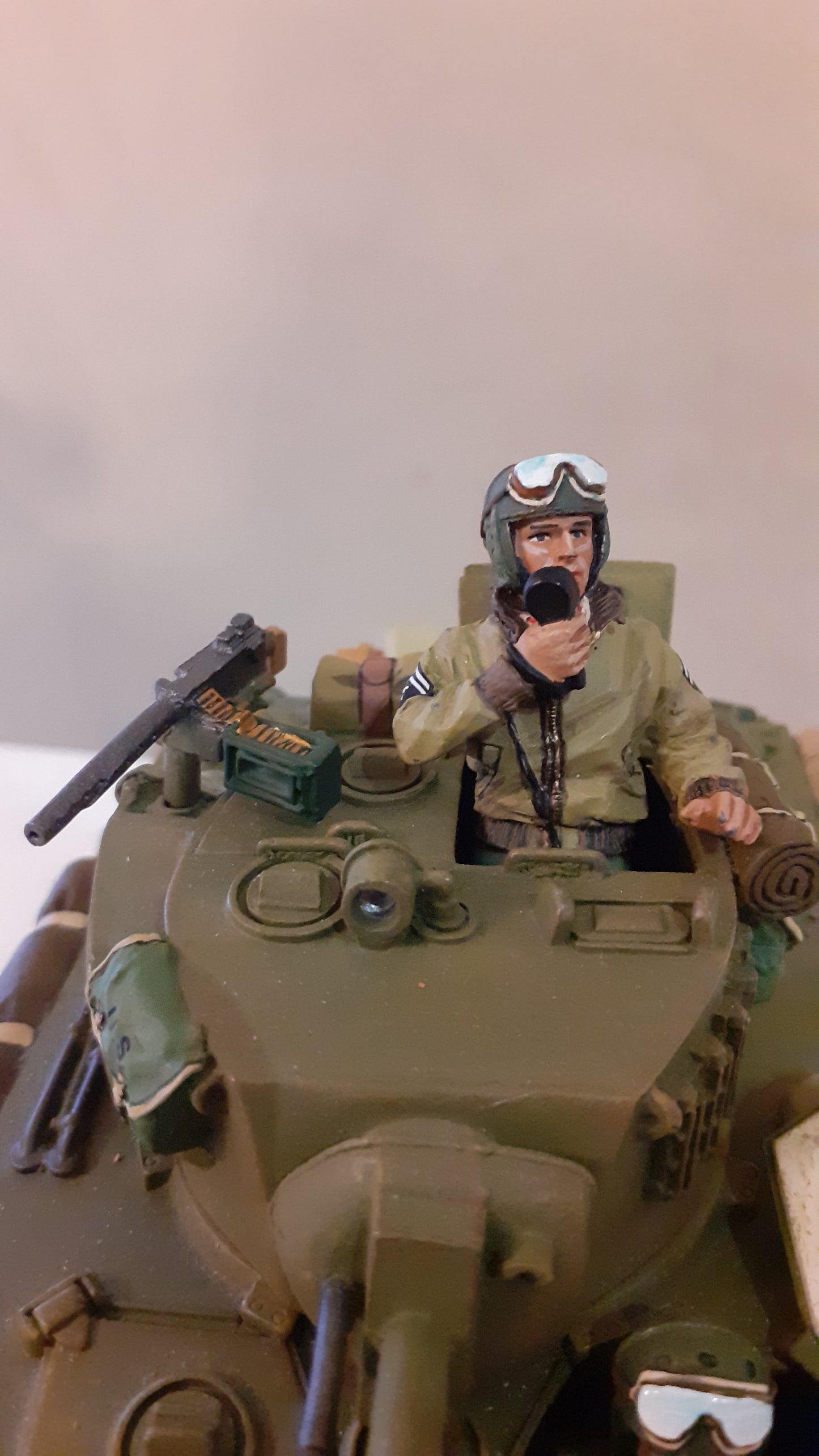 King and country Ww2 us army m5 light stuart tank 1:30 dd067 wdb
