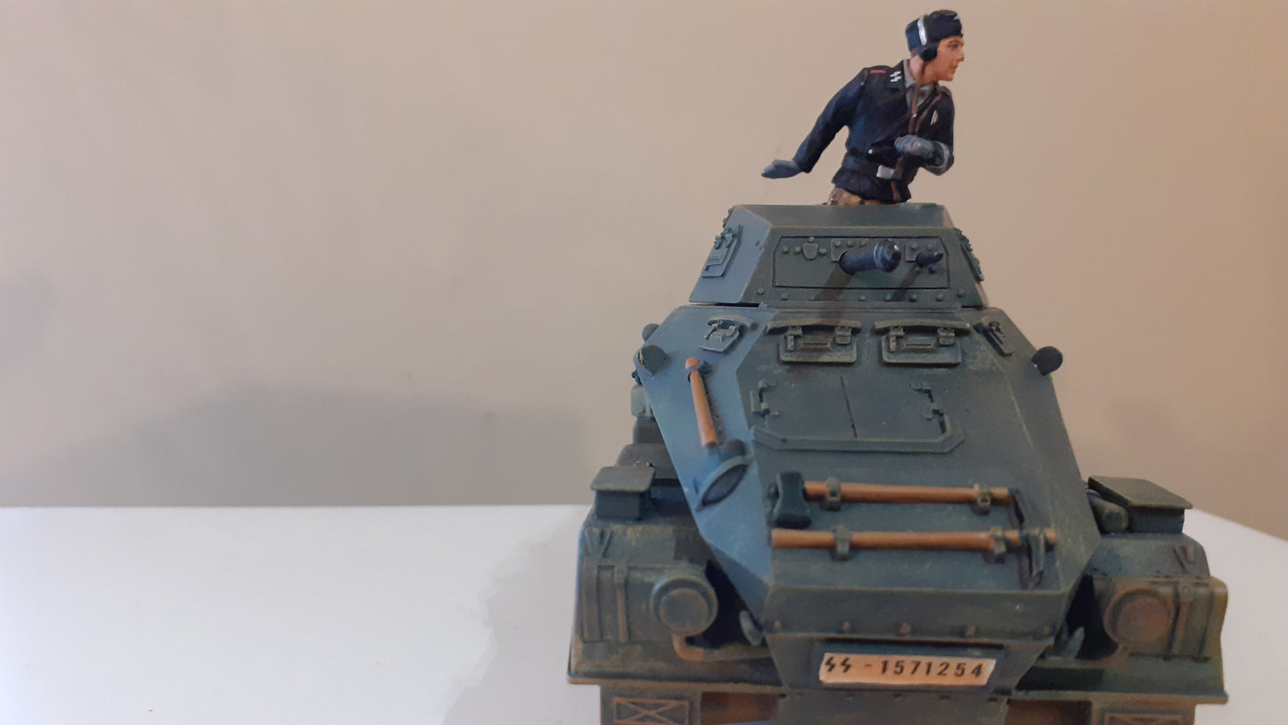 King and country Ww2 german sdkfz panzer armoured car tank 1:30 ws037 s3