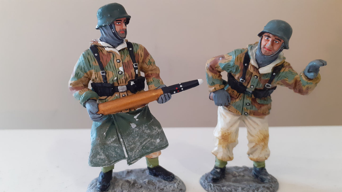 King and country ww2 german 88m crew panzer tank 2010 boxed bbg38 bbg038 s3