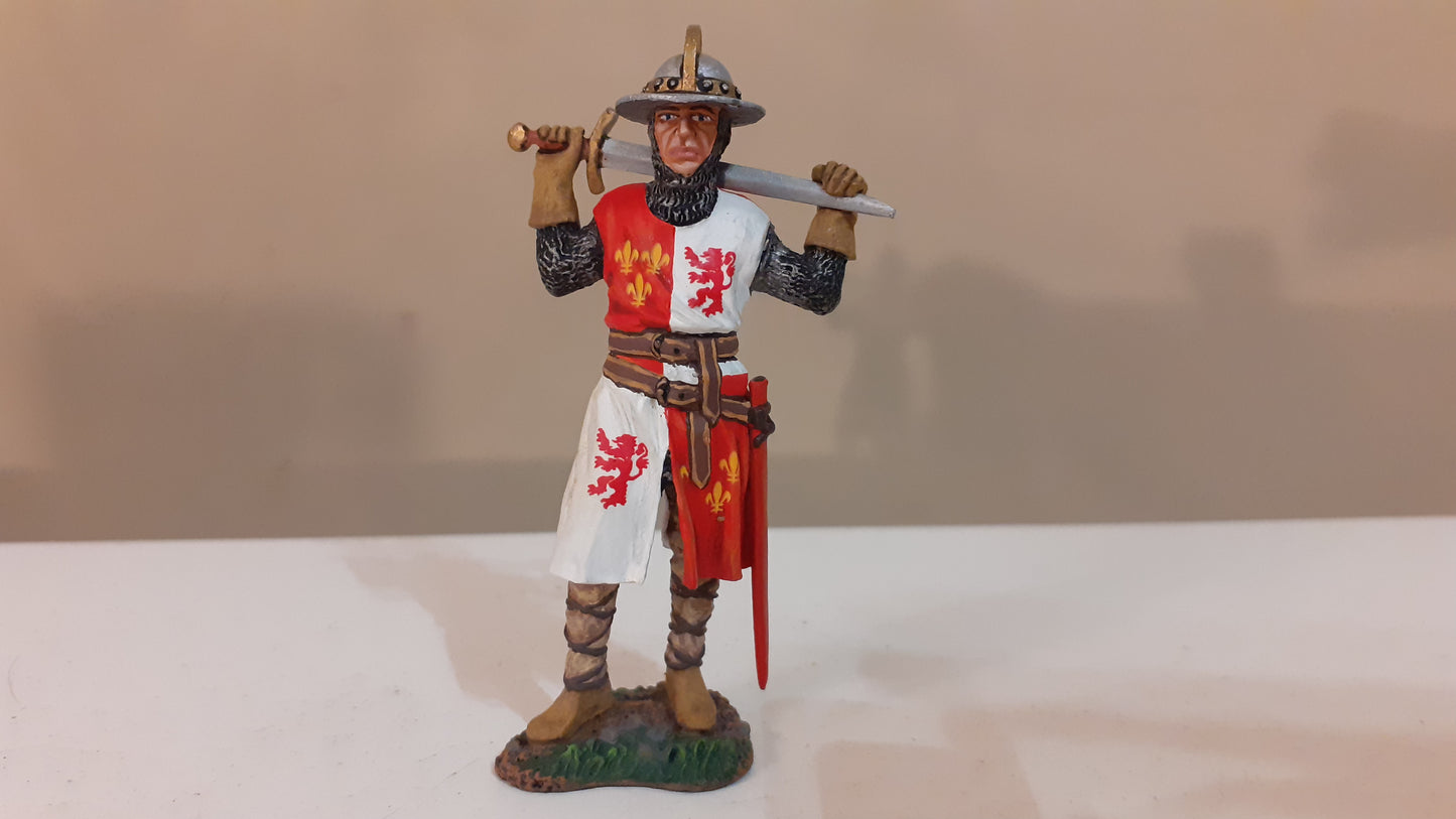King and country crusader relaxing with sword mk167 2017 no box 1:30 dc