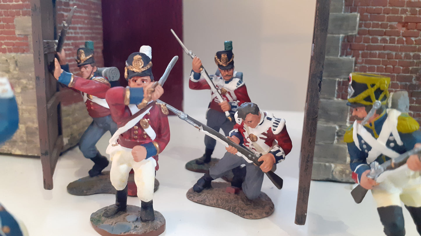 Britains 00148 napoleonic waterloo nortgate diarama set