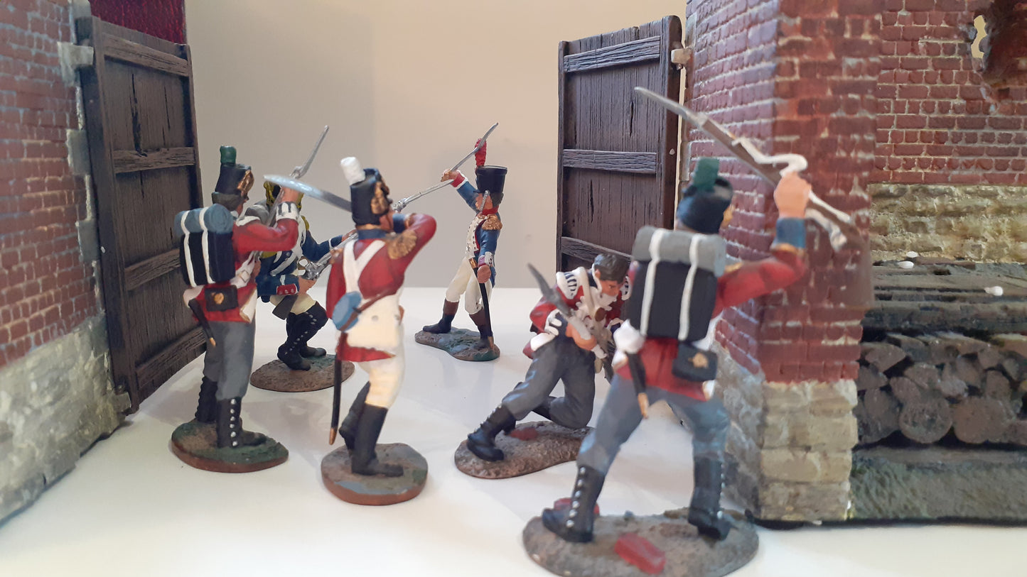 Britains 00148 napoleonic waterloo nortgate diarama set