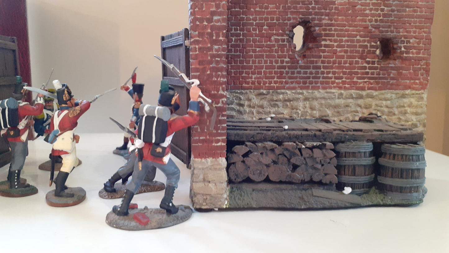 Britains 00148 napoleonic waterloo nortgate diarama set