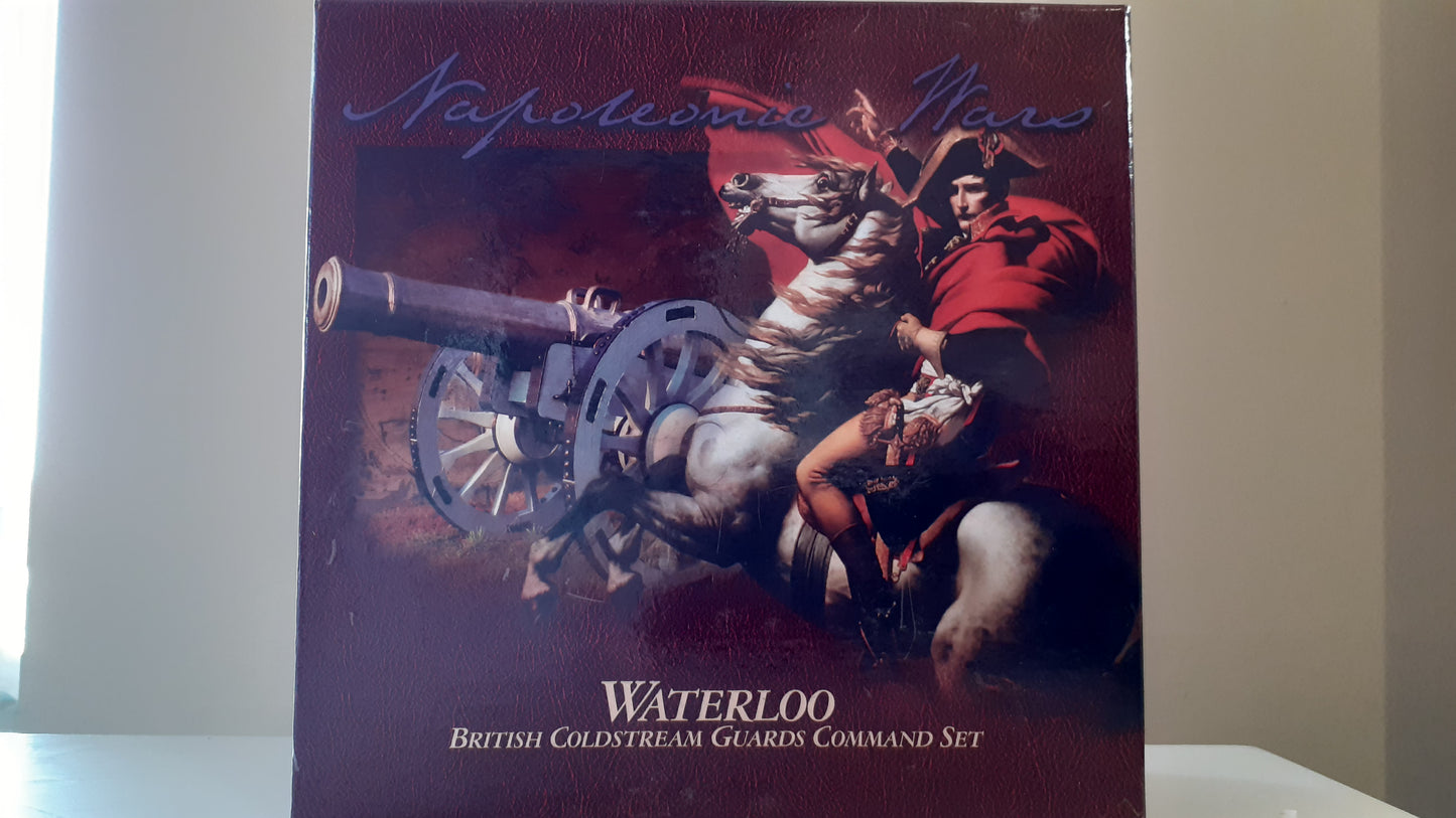 Britains 00149 napoleonic waterloo coldstream guards command set