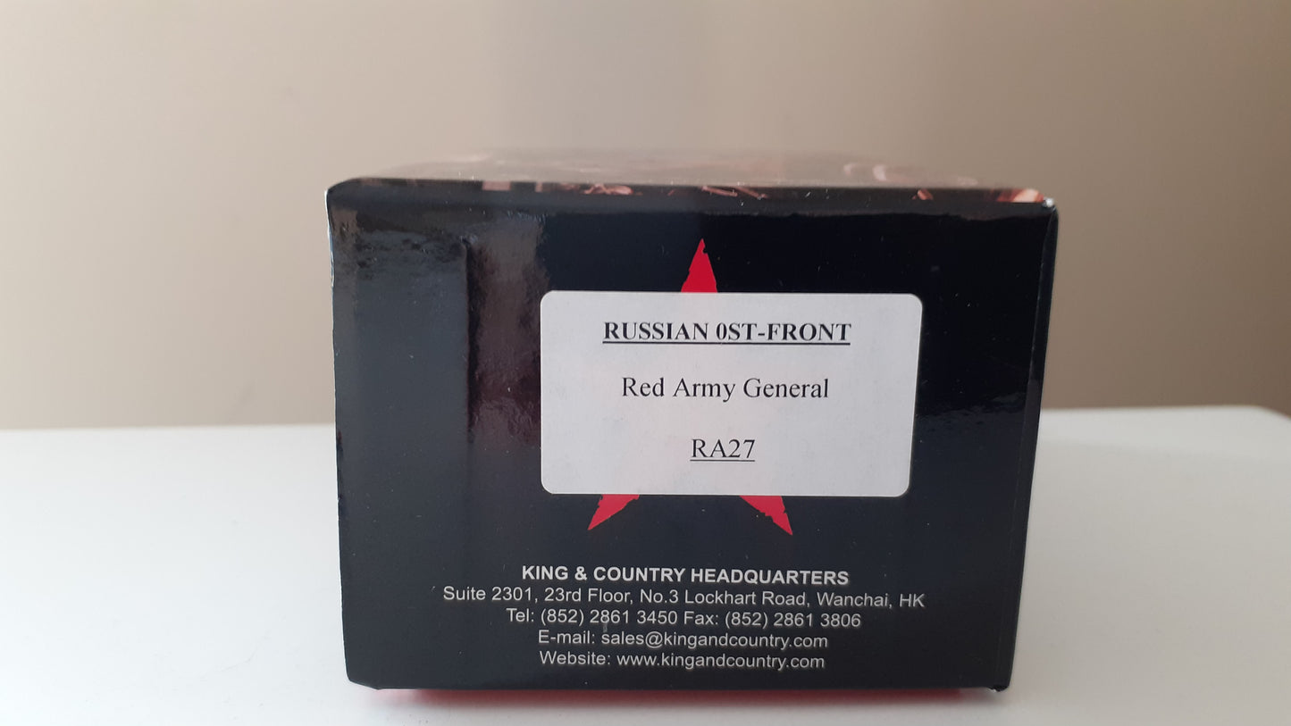 King and country Russian red army general ww2 ra27 2005 boxed wdb rb