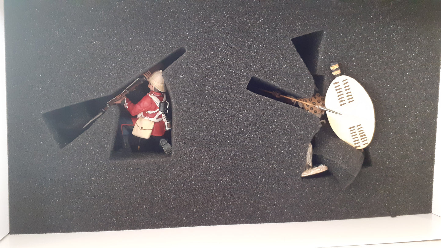 Britains 20180 Zulu wars 24th foot 1:32 metal no you dont boxed wdb