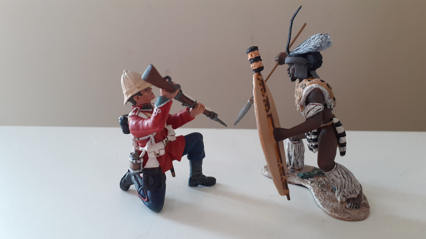 Britains 20180 Zulu wars 24th foot 1:32 metal no you dont boxed wdb