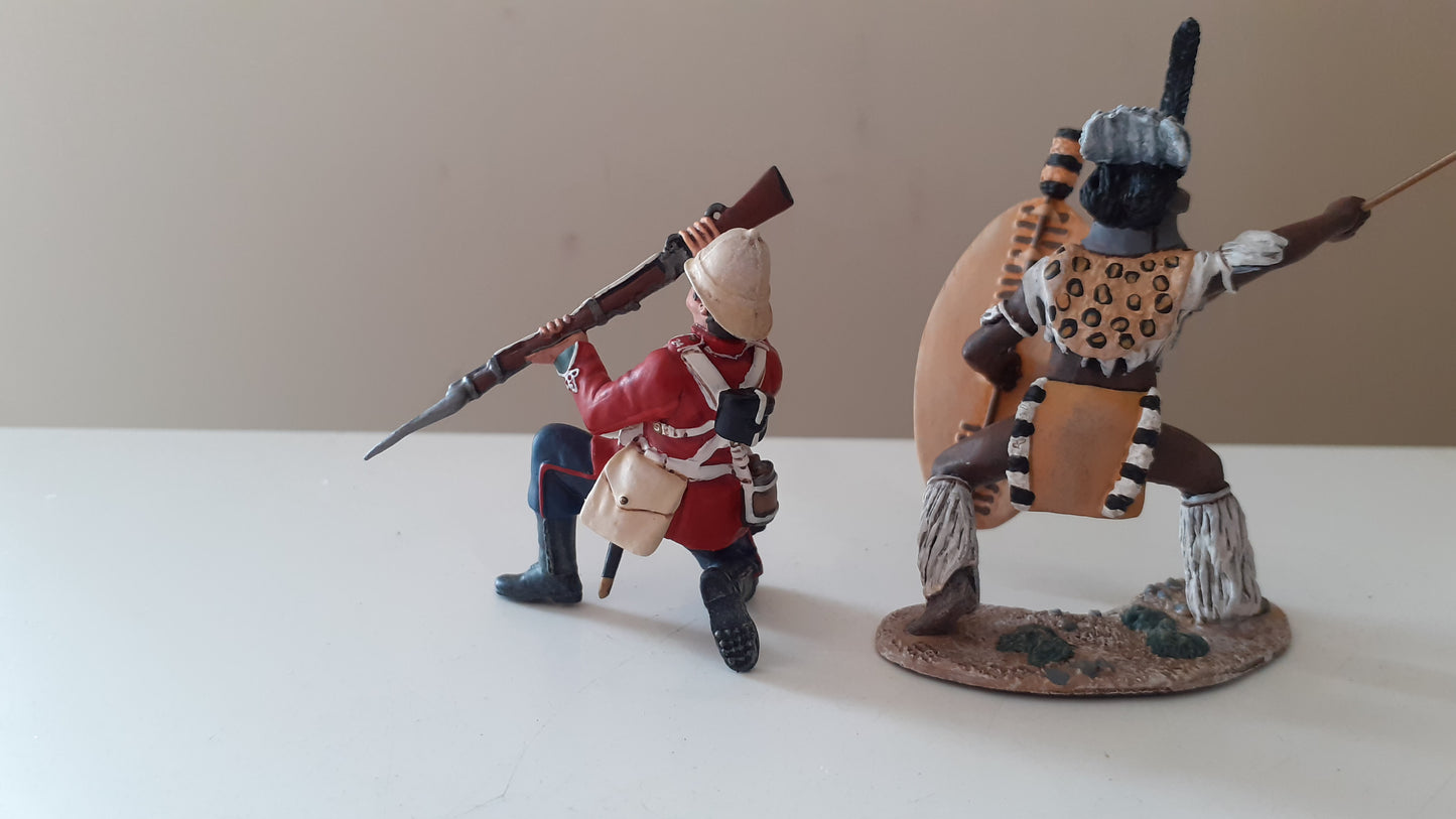 Britains 20180 Zulu wars 24th foot 1:32 metal no you dont boxed wdb