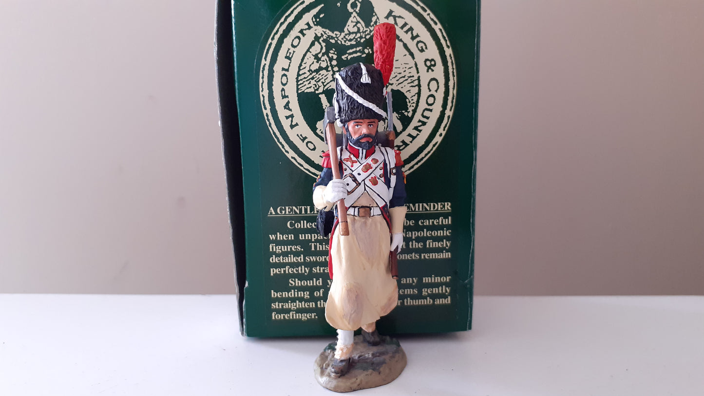 King and country na28 na028 french pioneer Napoleonic Waterloo boxed 1:30 wdrb