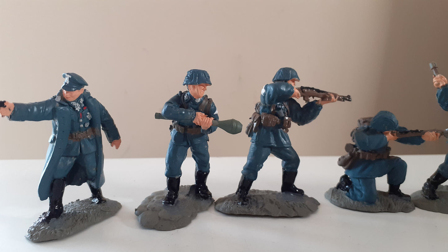 Conte airfix compatible plastic ww2 21 german infantry no box 1:32 bt