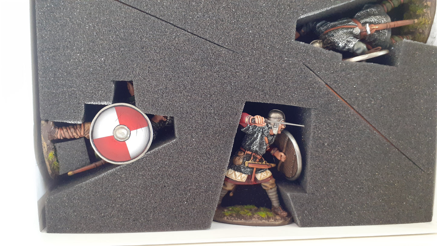 John jenkins sx-262728b saxons vikings fyrdmen boxed ltd edition 1:30