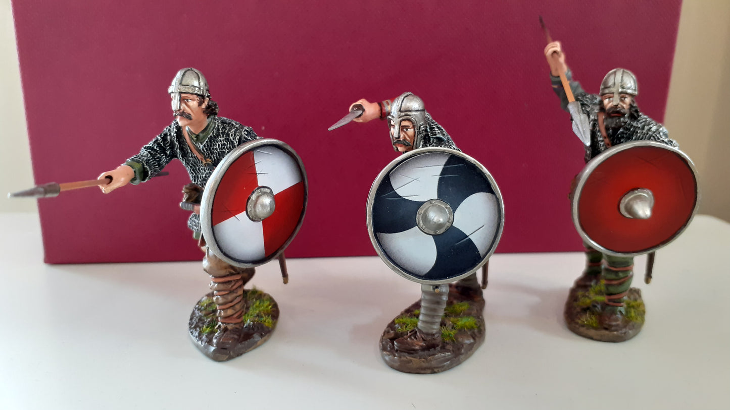 John jenkins sx-262728b saxons vikings fyrdmen boxed ltd edition 1:30