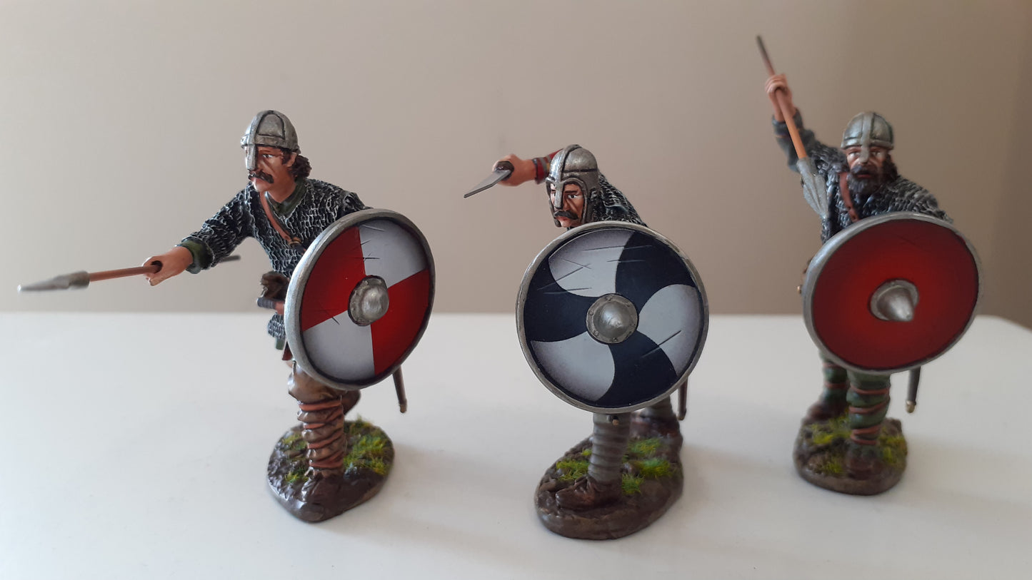 John jenkins sx-262728b saxons vikings fyrdmen boxed ltd edition 1:30