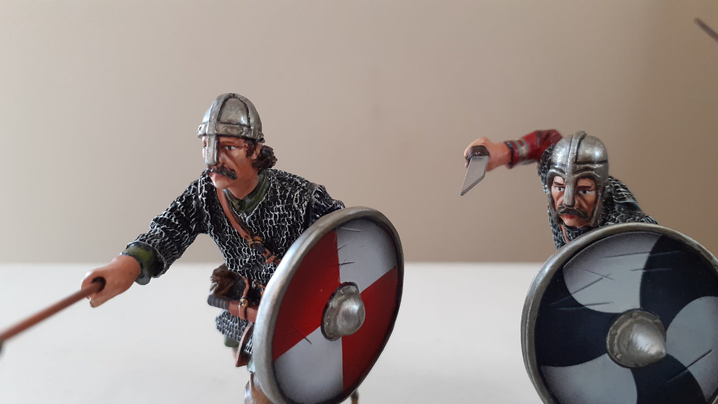 John jenkins sx-262728b saxons vikings fyrdmen boxed ltd edition 1:30