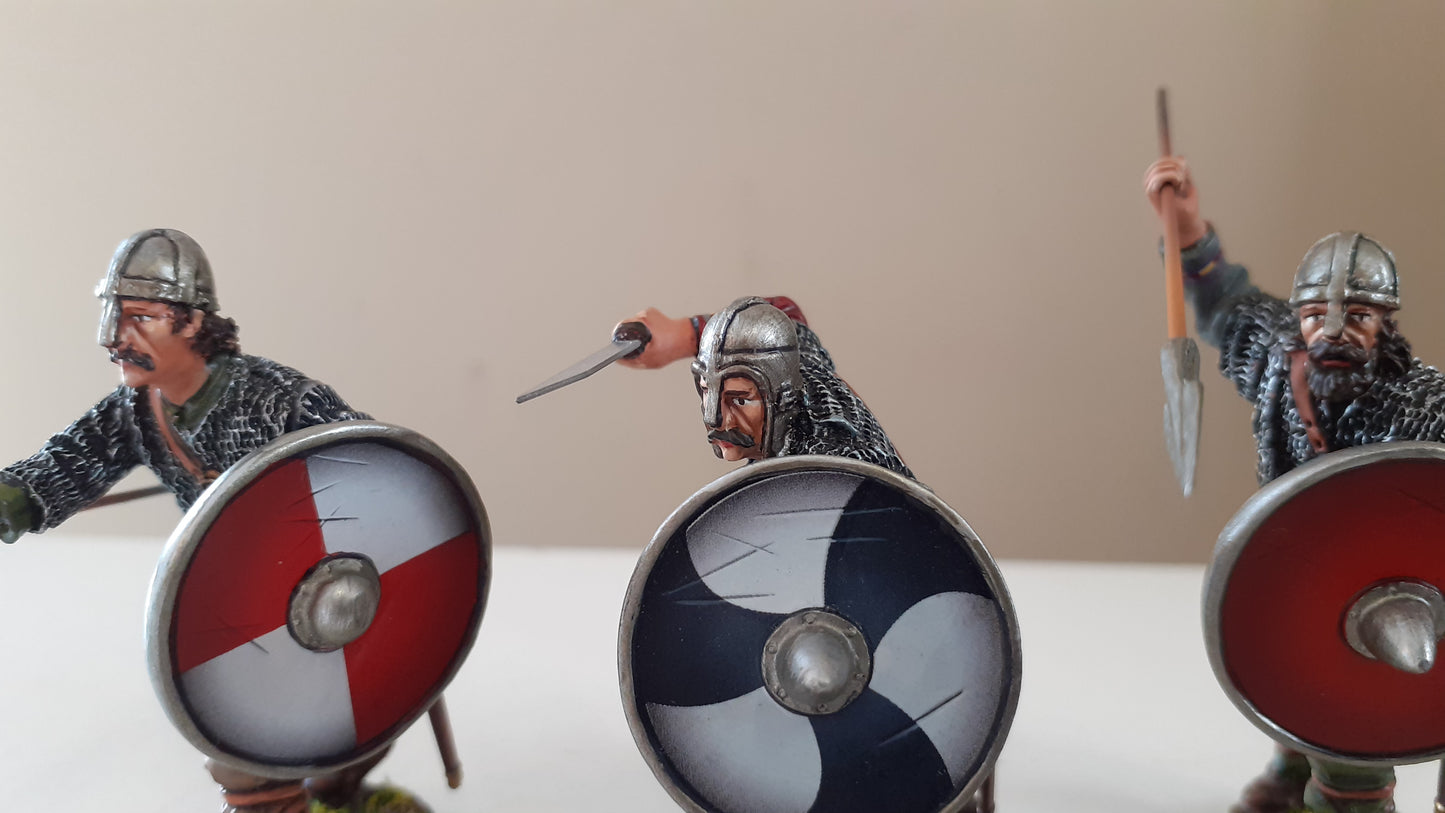 John jenkins sx-262728b saxons vikings fyrdmen boxed ltd edition 1:30