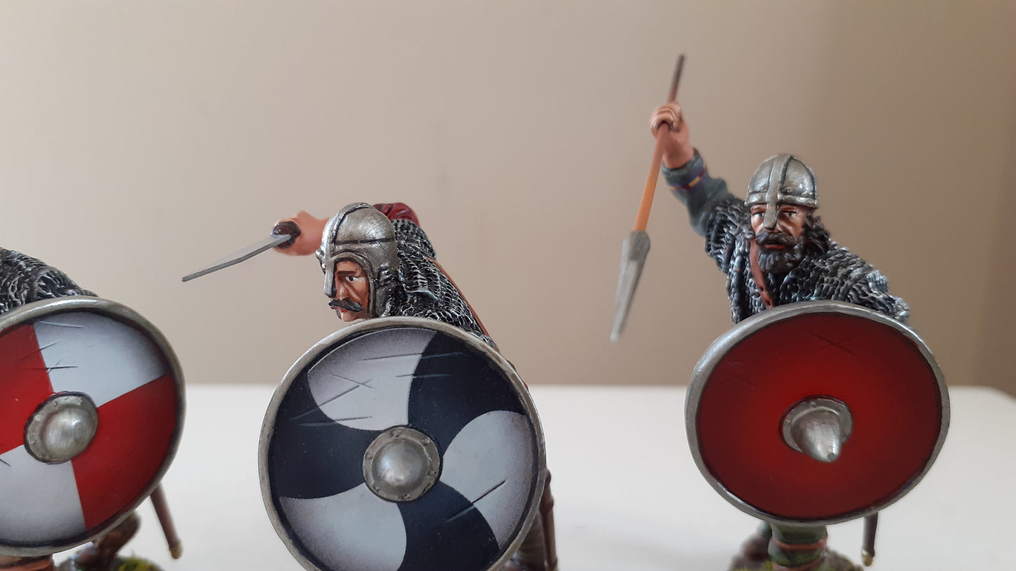 John jenkins sx-262728b saxons vikings fyrdmen boxed ltd edition 1:30