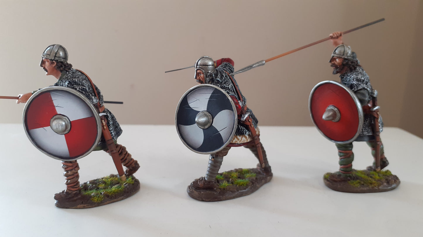 John jenkins sx-262728b saxons vikings fyrdmen boxed ltd edition 1:30