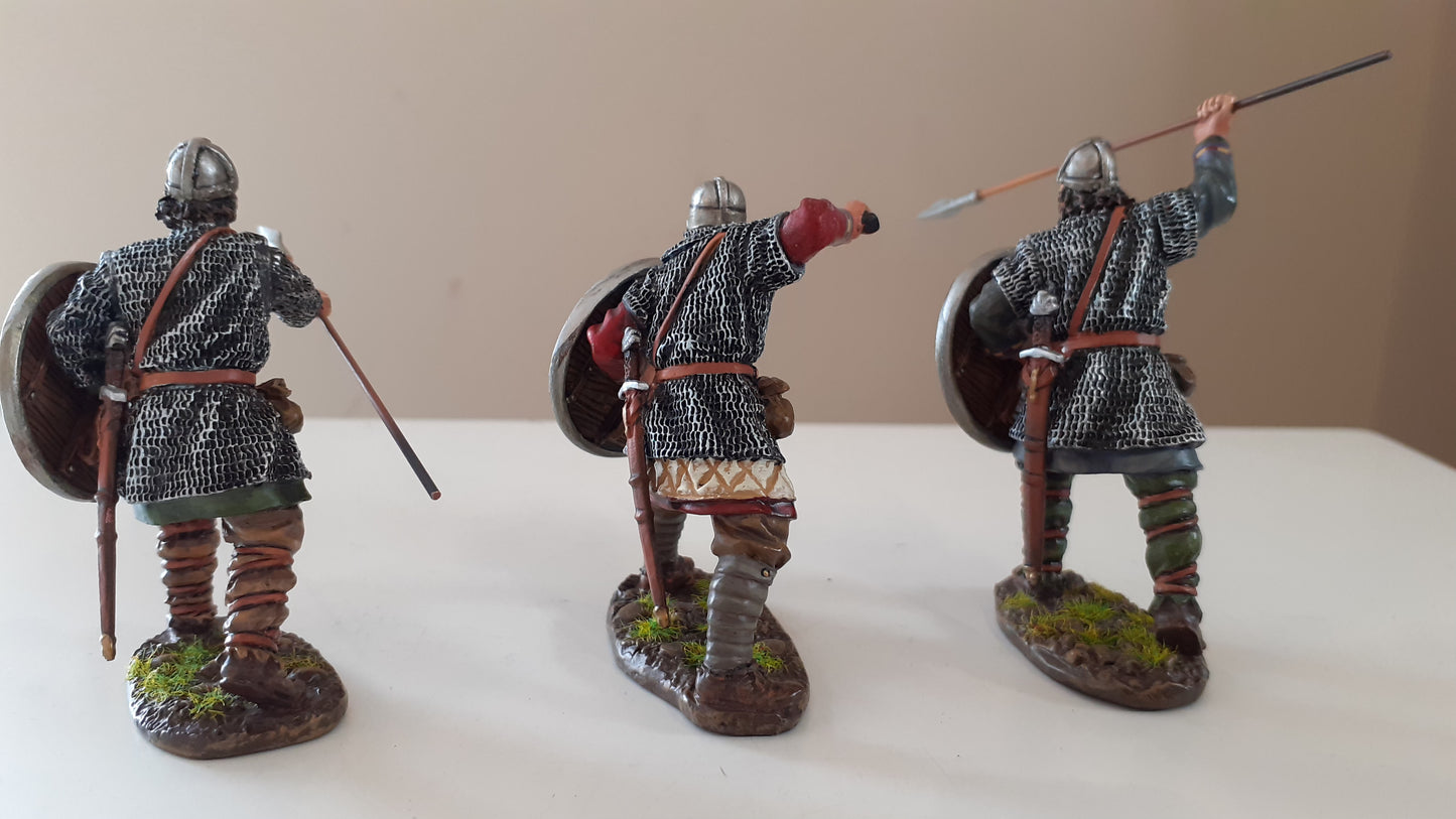 John jenkins sx-262728b saxons vikings fyrdmen boxed ltd edition 1:30