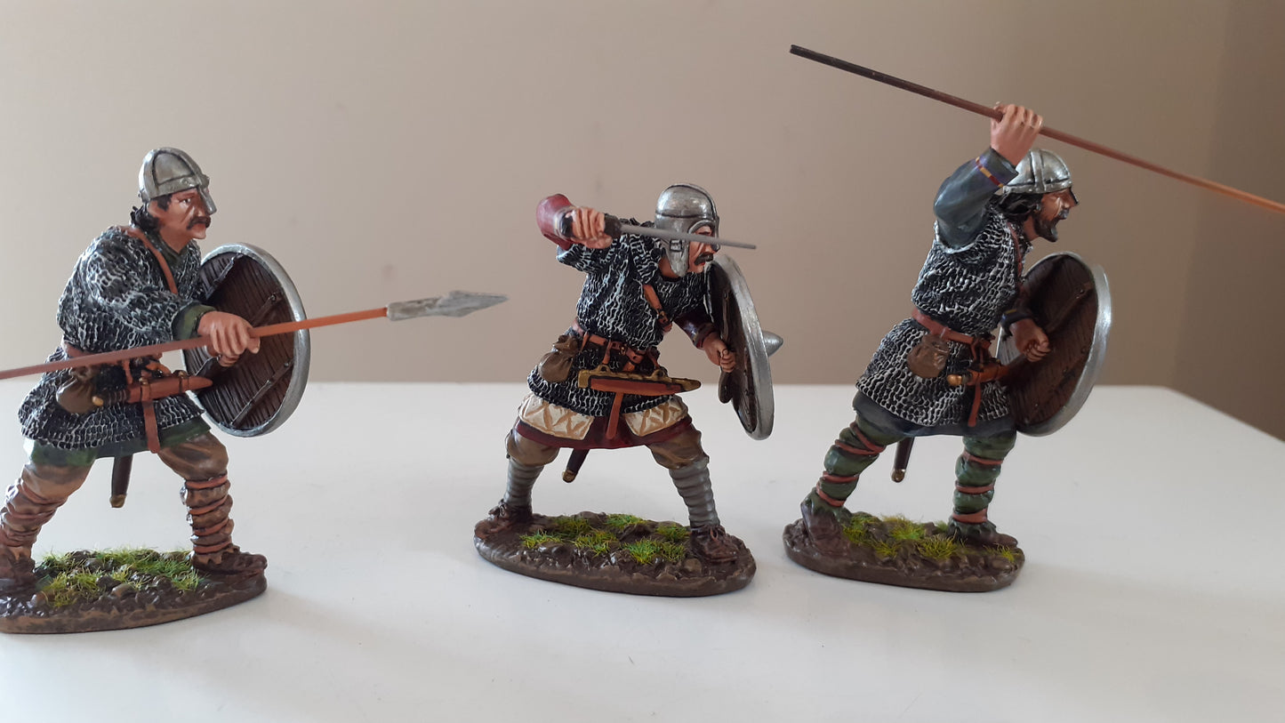 John jenkins sx-262728b saxons vikings fyrdmen boxed ltd edition 1:30