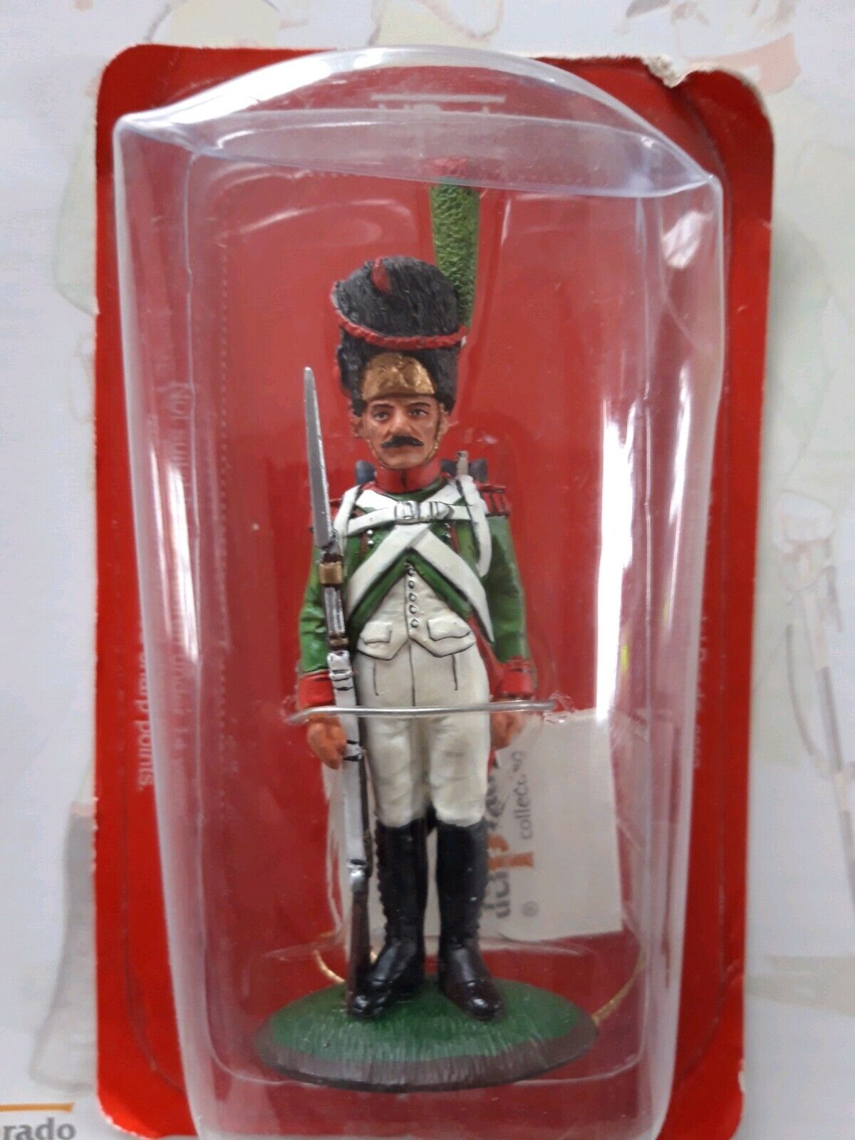 Del prado napoleon at war 25 waterloo 1:30 Italian guard book