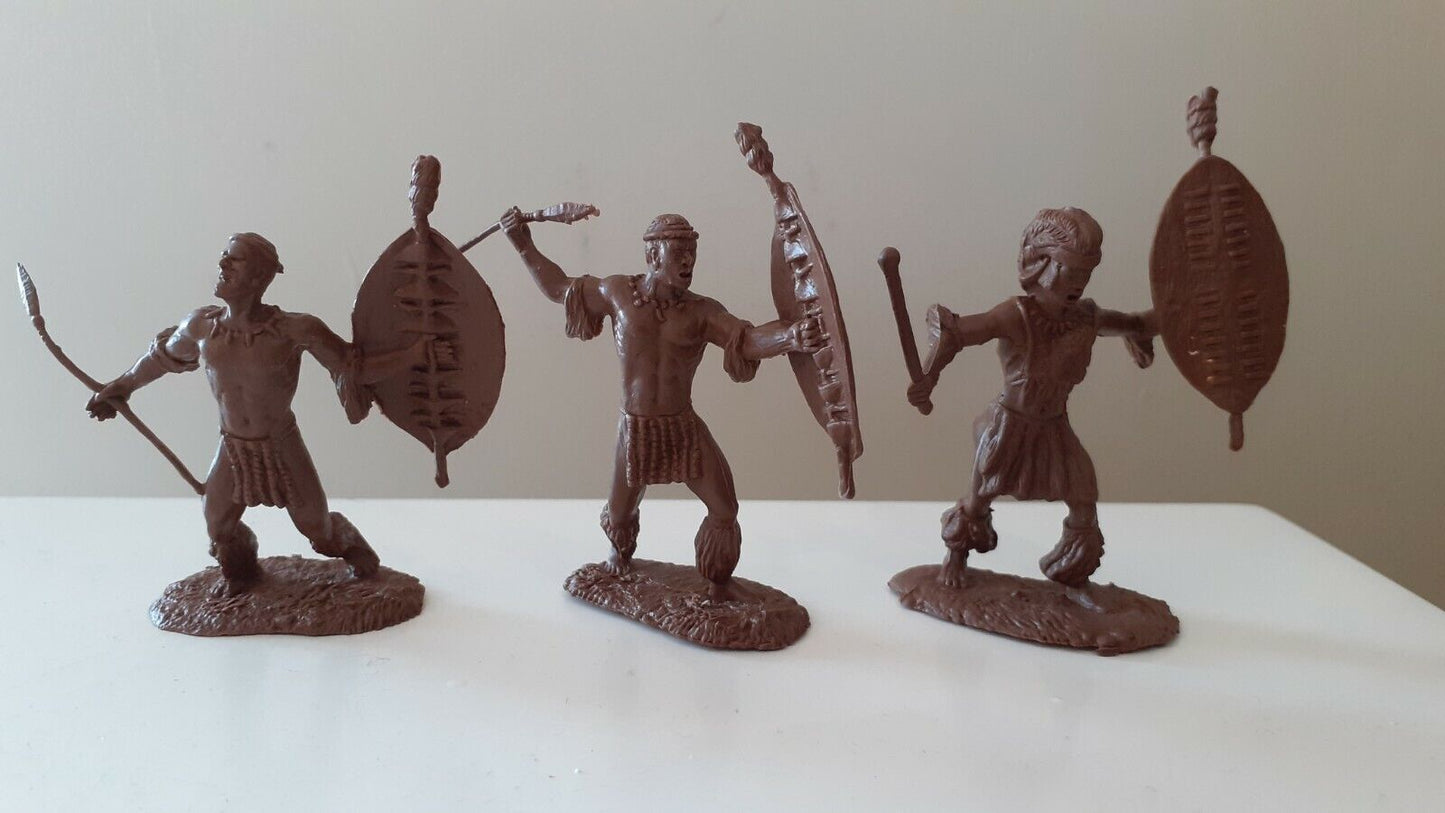 conte plastic zulu wars 24th foot British infantry rorkes zulus drift 1:32 b6