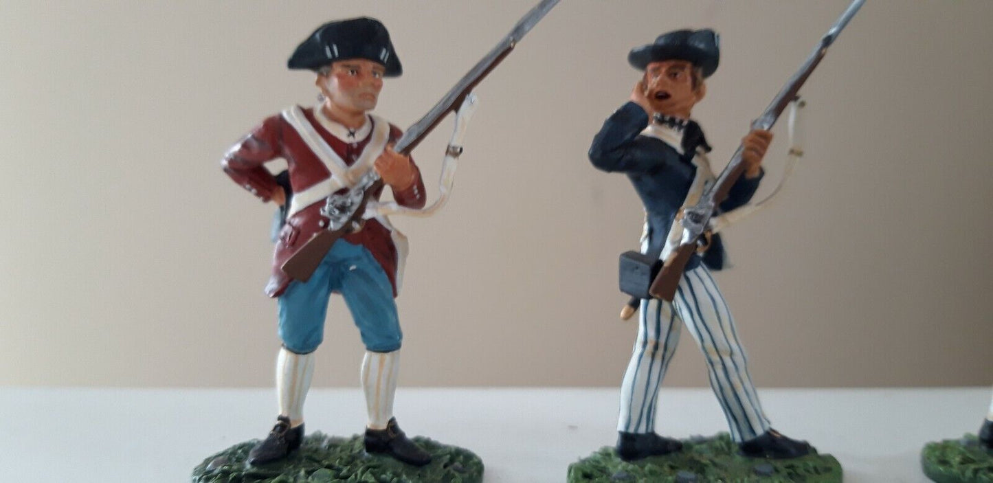Britains 17354 awi American revolution Massachusetts infantry Patriots box 1:32