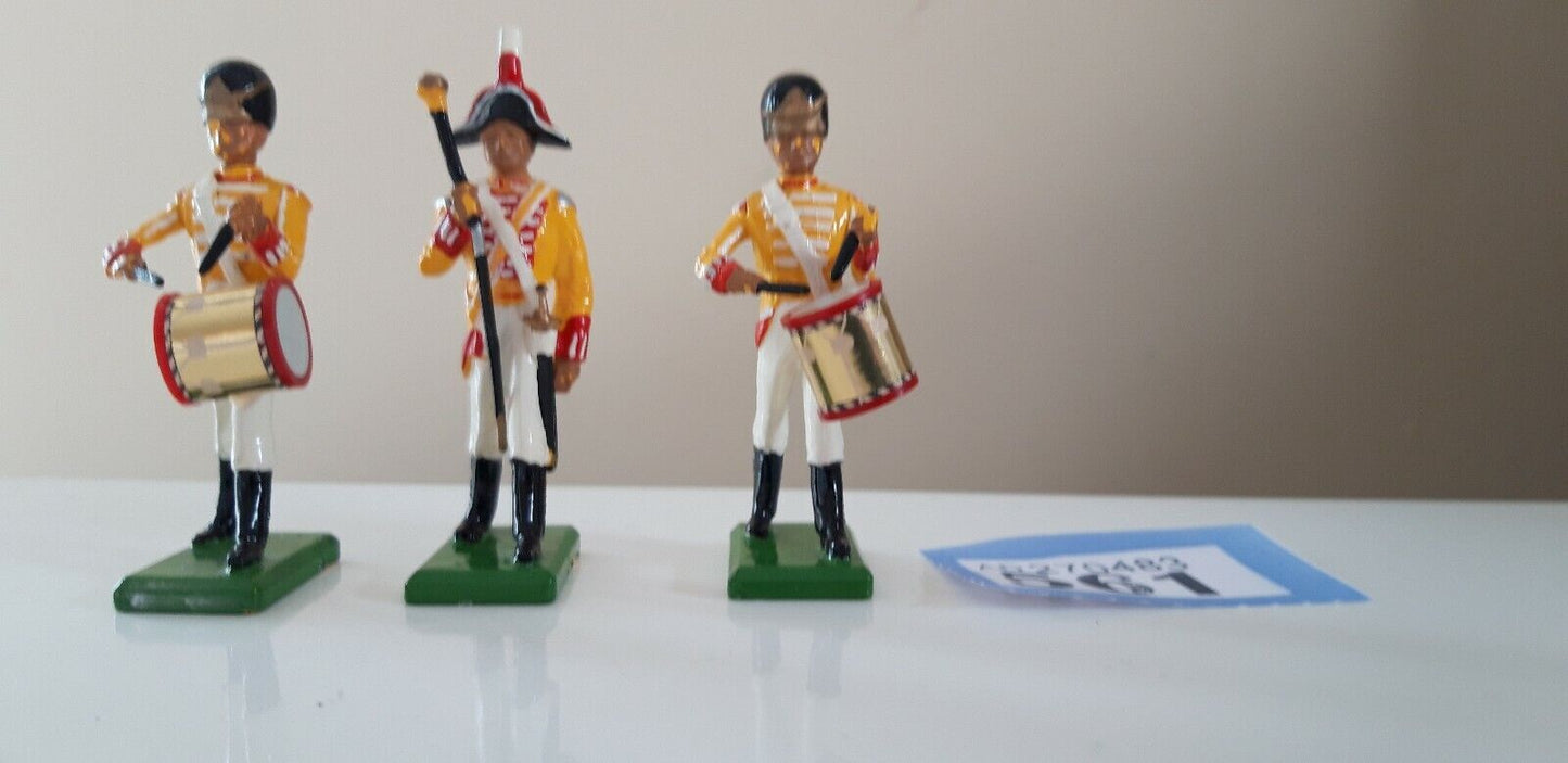 Britains ceremonial royal borders band Buckingham palace 1:32 metal