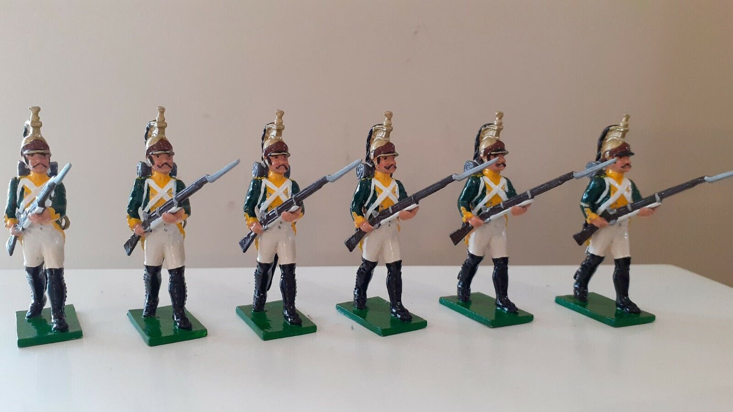 early trophy miniatures 1991 Napoleonic Waterloo french dragoon guards 1:32