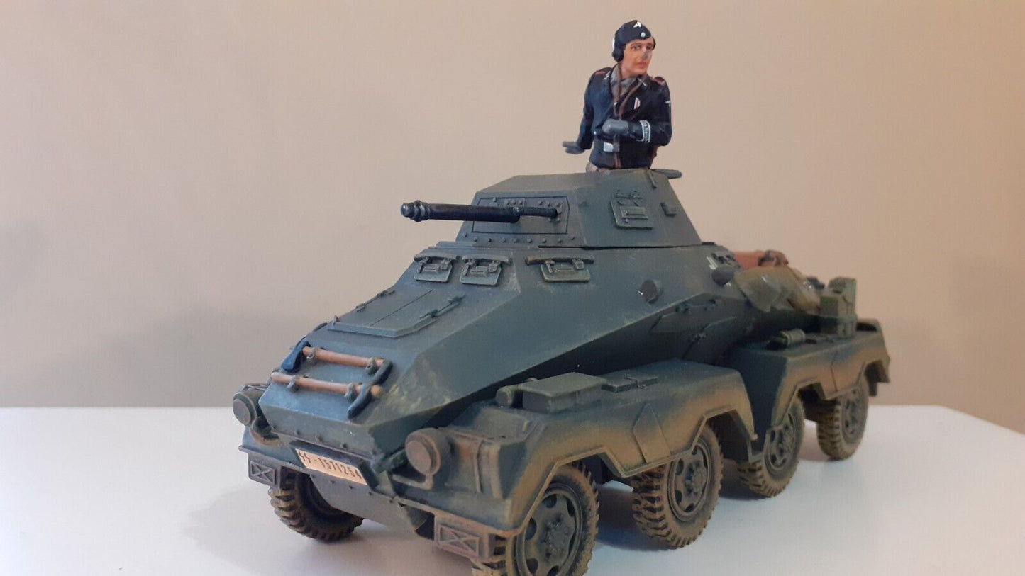 King and country Ww2 german sdkfz panzer armoured car tank 1:30 ws037 s3