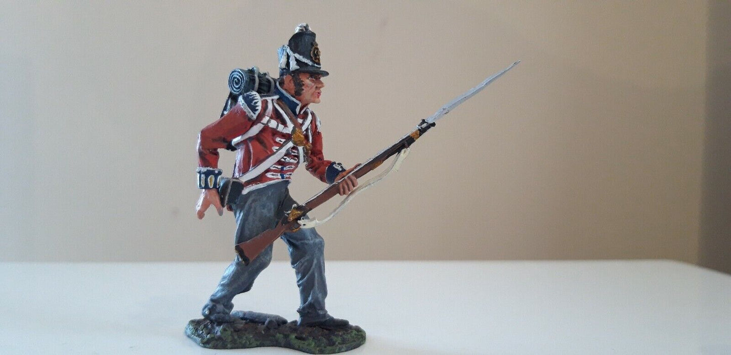 Collectors showcase British guards Waterloo hougoumont Napoleonic cs00556