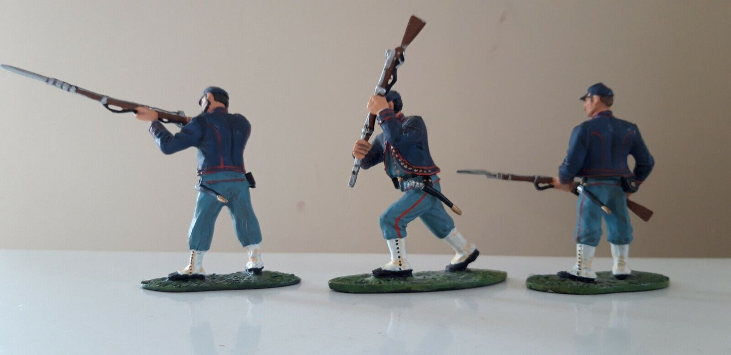 Britains 17241 acw union 72nd Pennsylvania zouaves infantry boxed 1:32