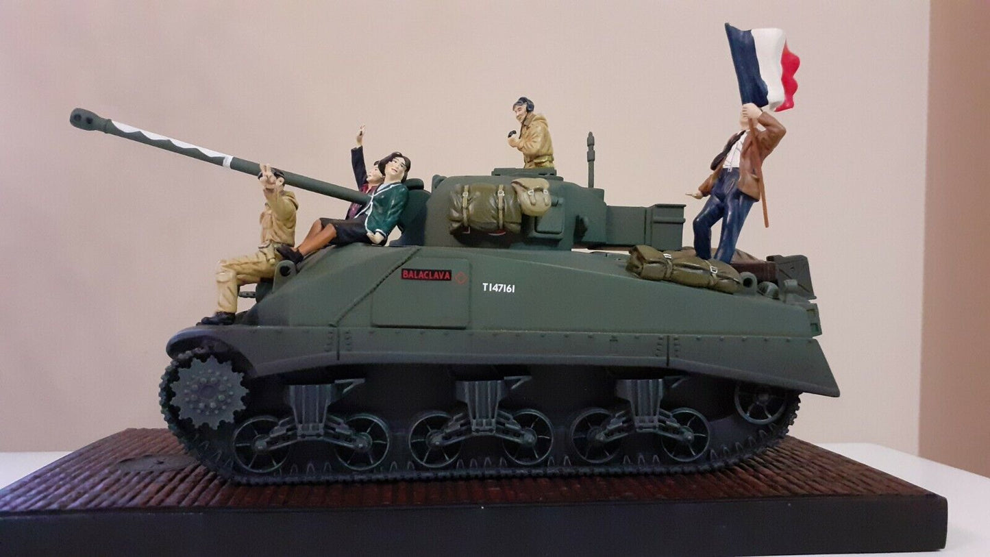 Britains 41165 2005 ww2 Sherman tank ve day 60th anniversary base boxed 1:32