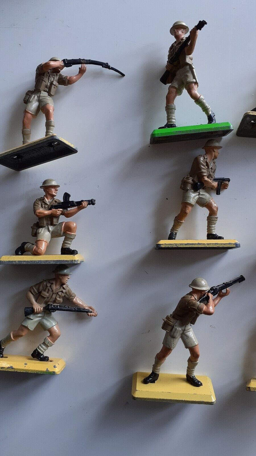 Britains deetail ww2 British 8th army bulk lot 1970s 1:32 b3