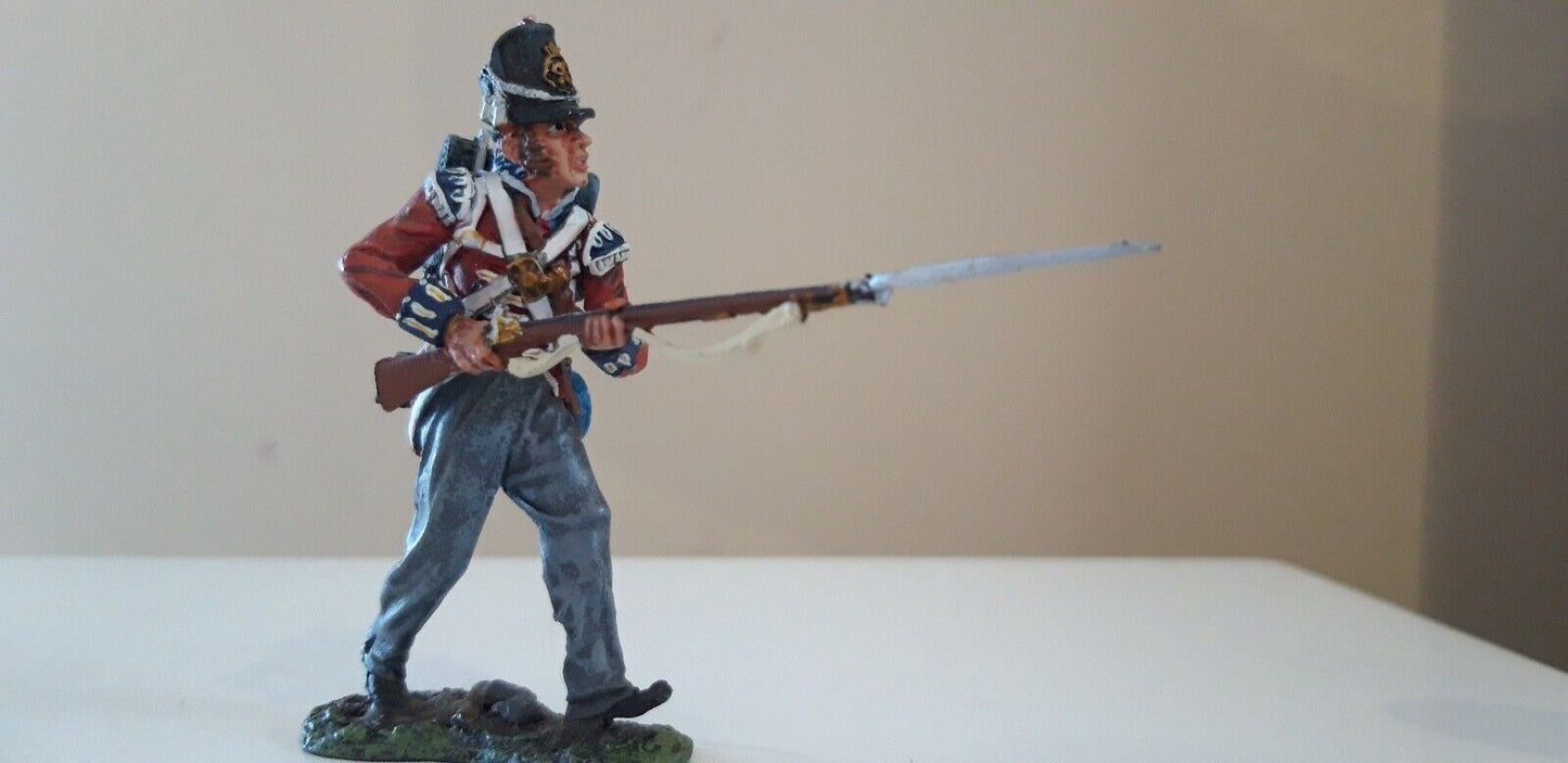 Collectors showcase British guards Waterloo hougoumont Napoleonic cs00556
