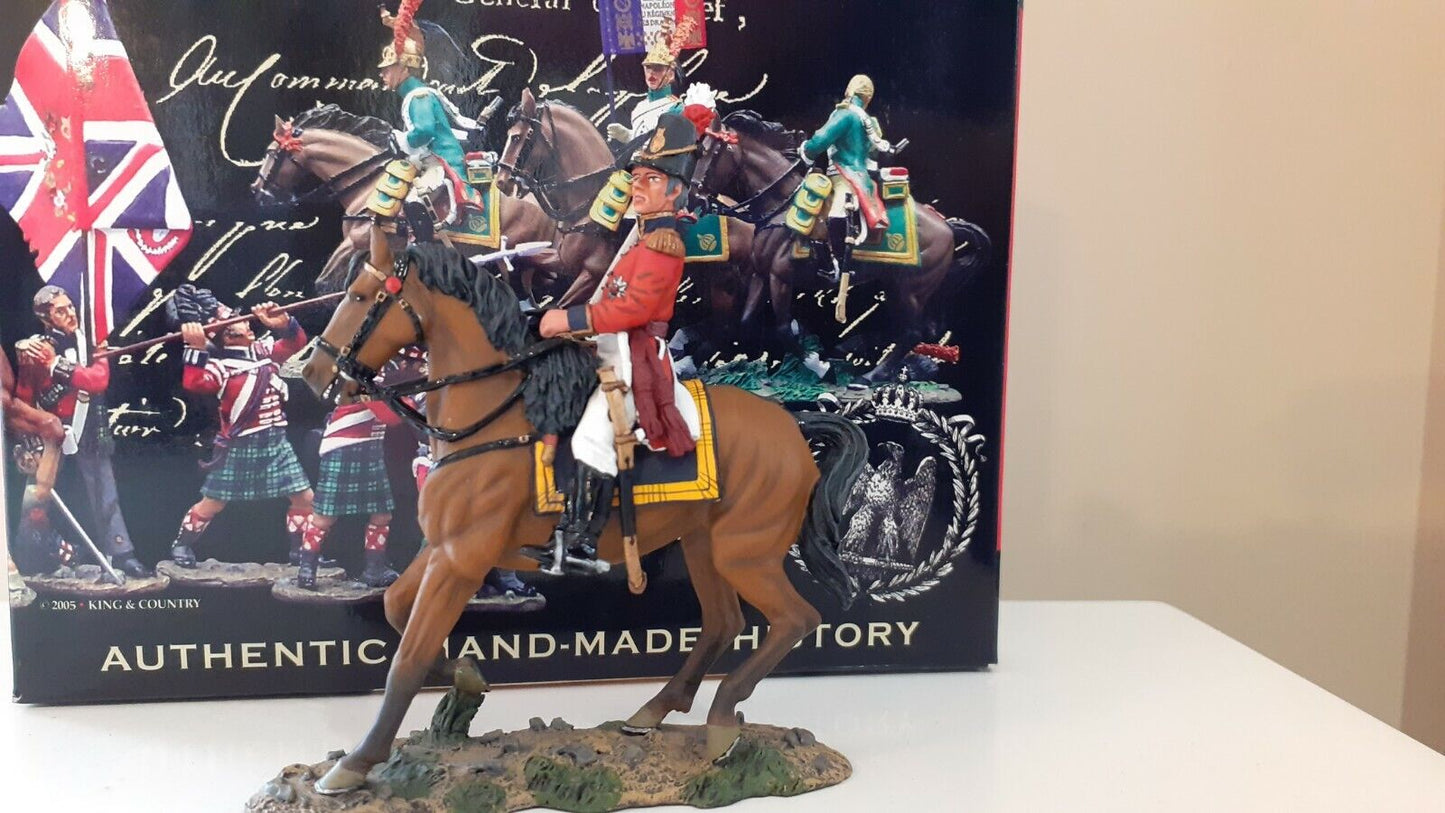 King and country coldstream guards officer Napoleonic boxed 1:30 wrdb na125