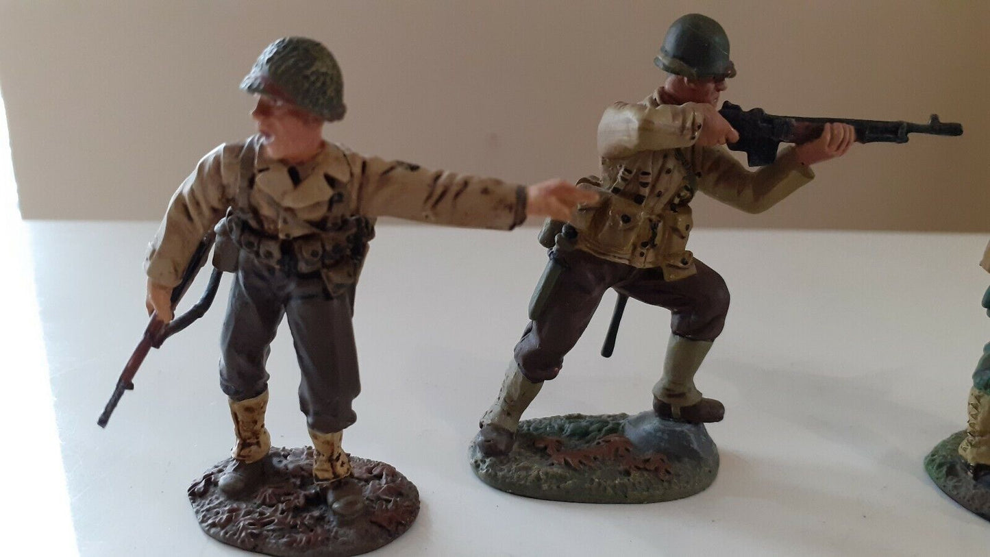 Ontc old northwest trading ww2 d-day us army infantry 1:32 metal eto4 eto-04