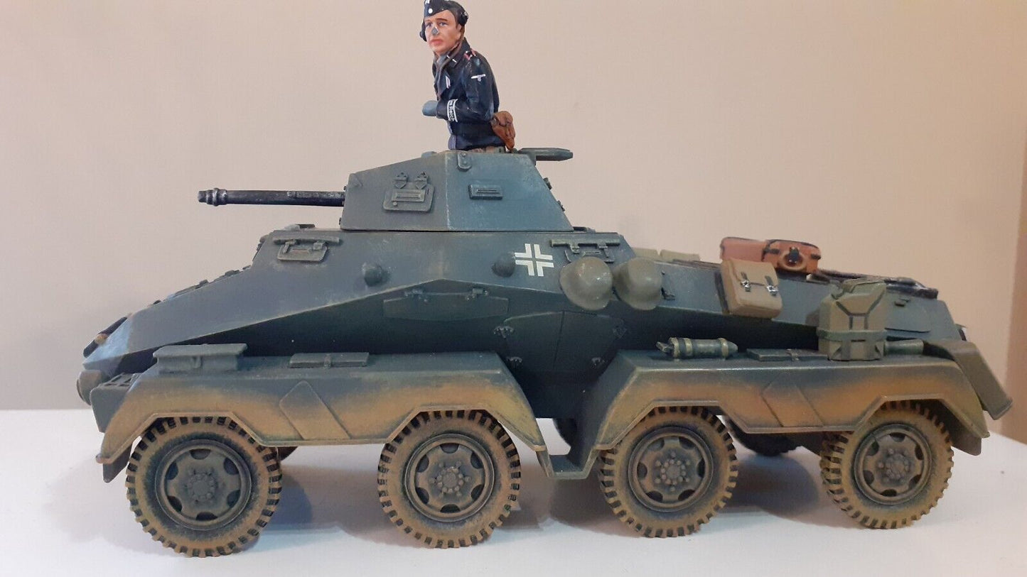 King and country Ww2 german sdkfz panzer armoured car tank 1:30 ws037 s3