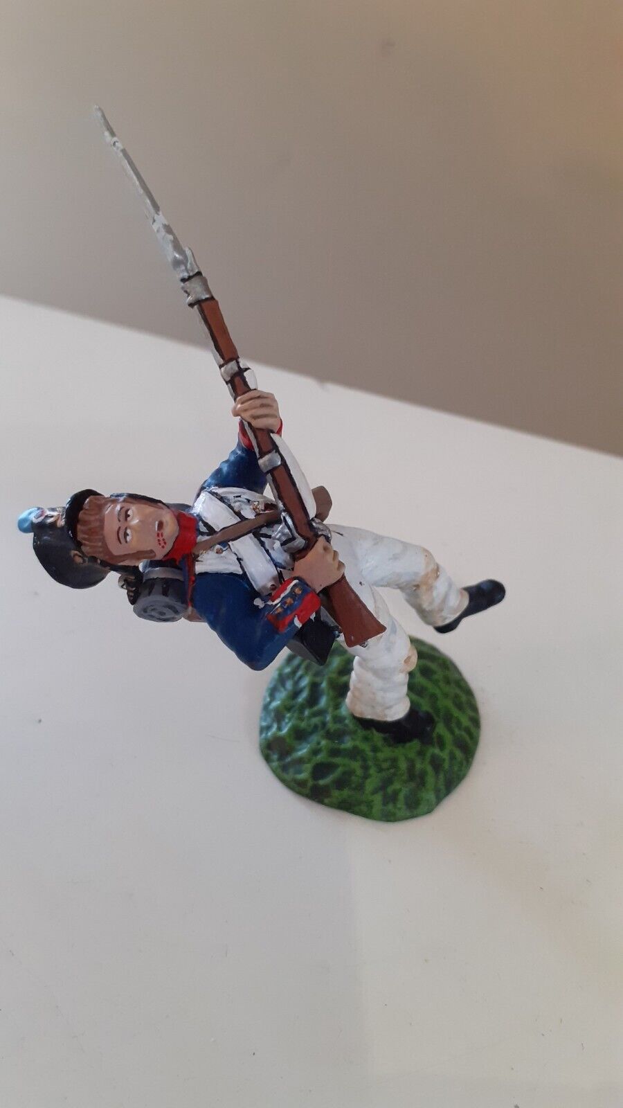 Frontline figures 2002 Napoleonic waterloo 4 french casualties no box 1:32 s1