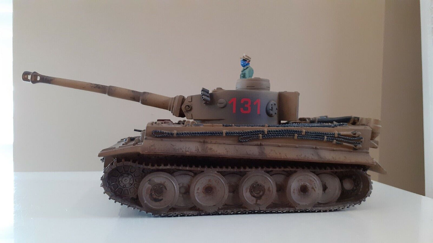 The new model army ww2 German tiger panzer tank afrika korps boxed 1:30 131A