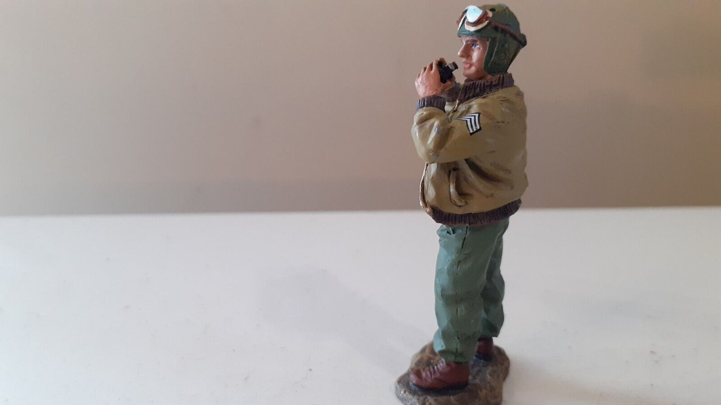 King and country ww2 us army tank commander 2010 no box dd067 dd67 w12