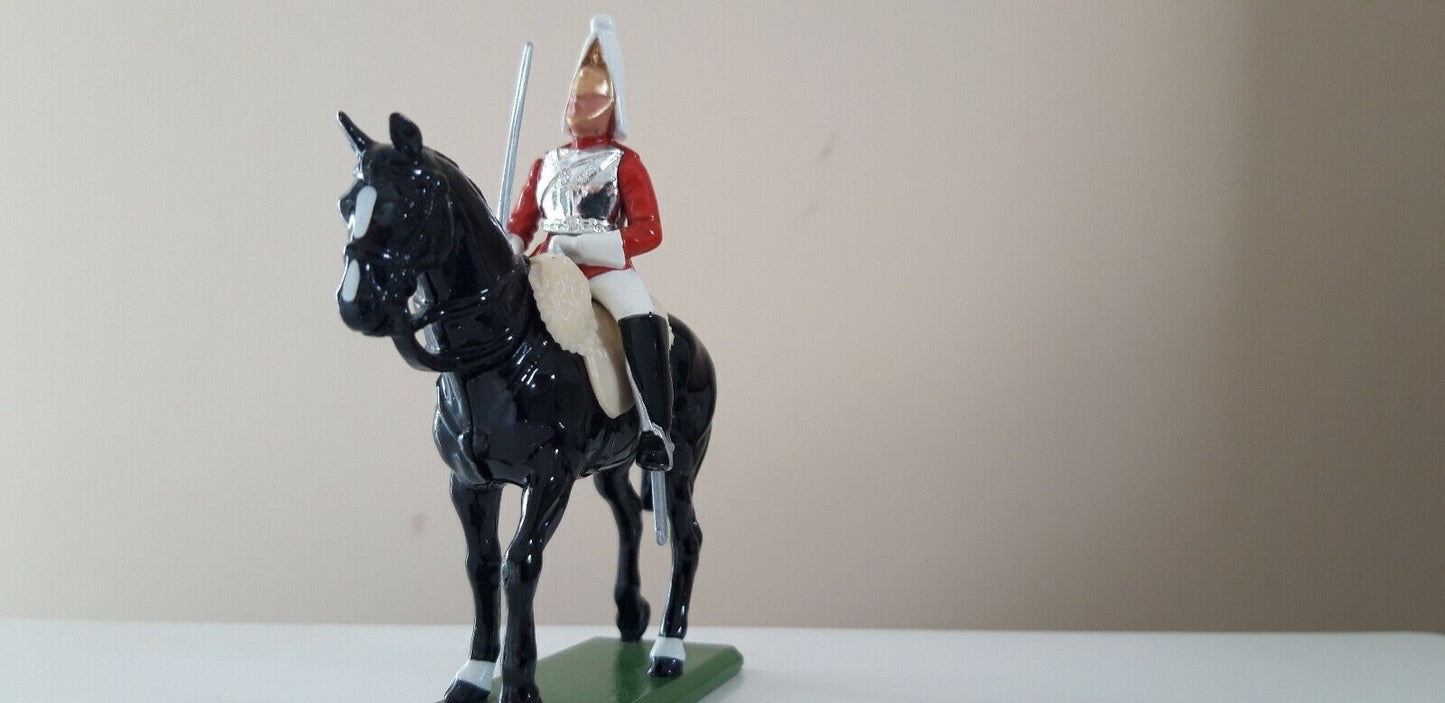 Britains ceremonial life guards band Buckingham palace 1:32 metal b5