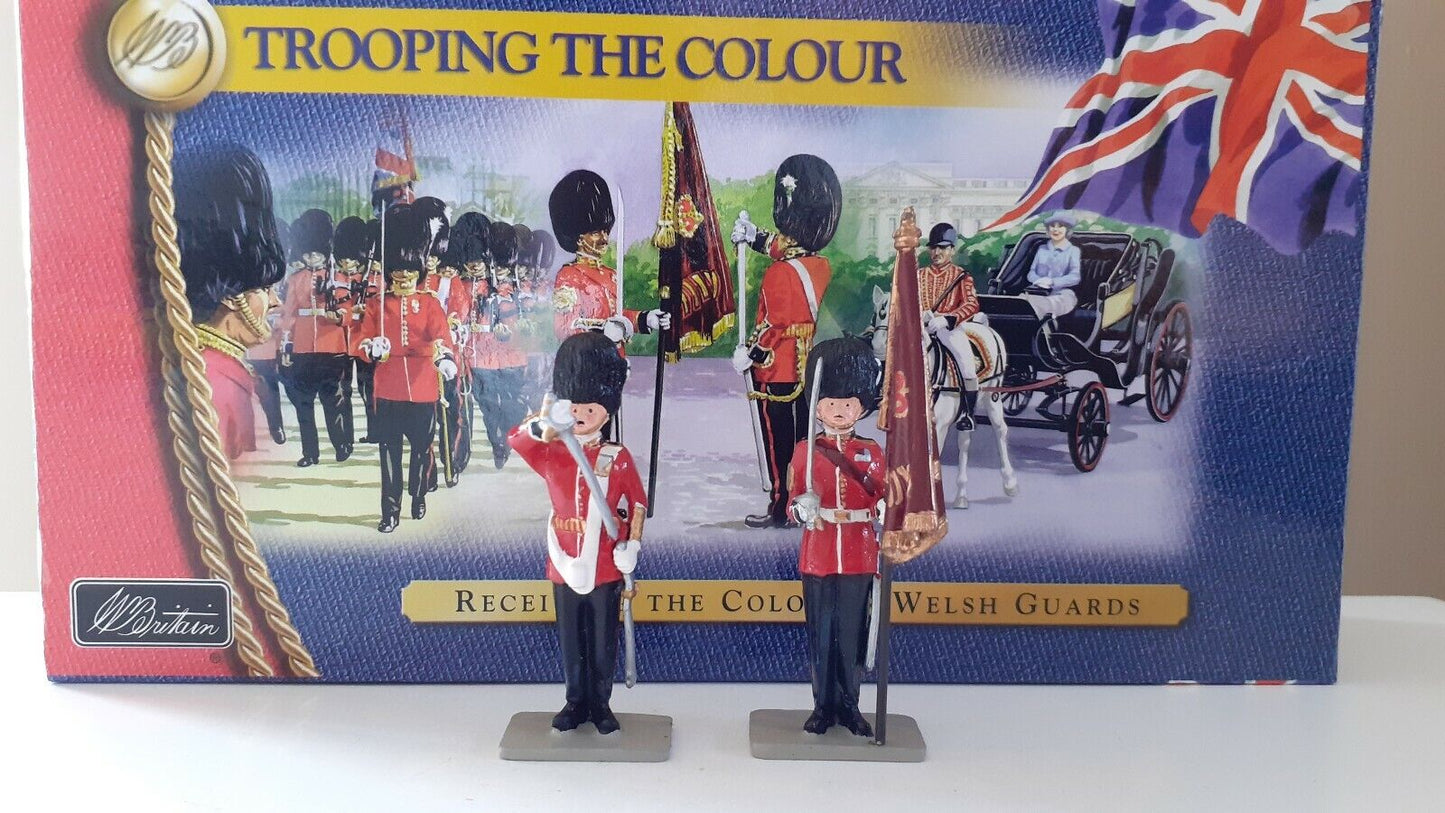 Britains ceremonial welsh guards 1:32 metal figure buckingham palace 40110