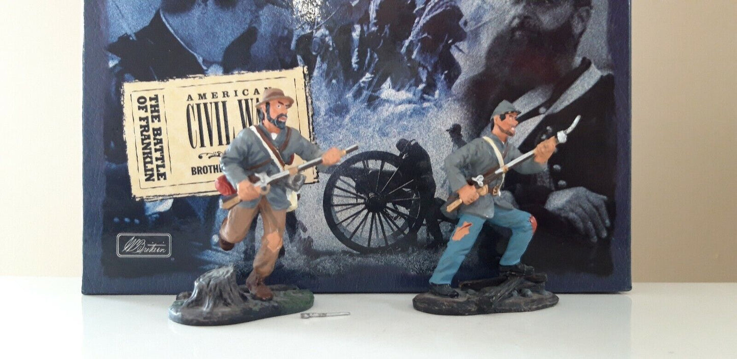 Britains 00279 acw Confederate infantry boxed 1:32