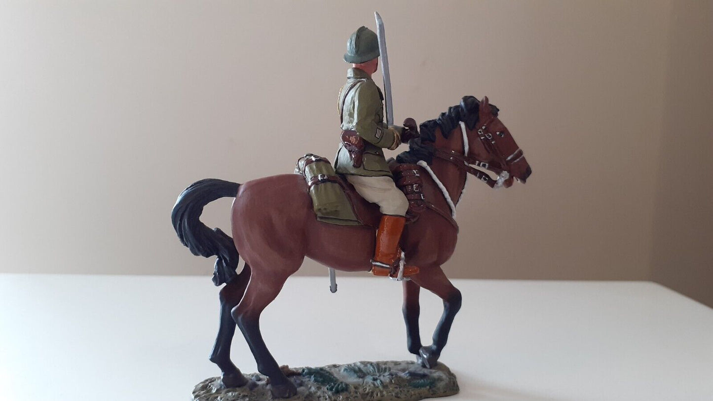 King and country ww1 ww2 french cavalry officer boxed 1:30 fob13 s3