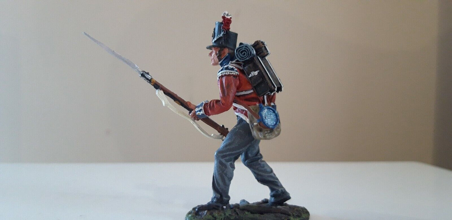 Collectors showcase British guards Waterloo hougoumont Napoleonic cs00556