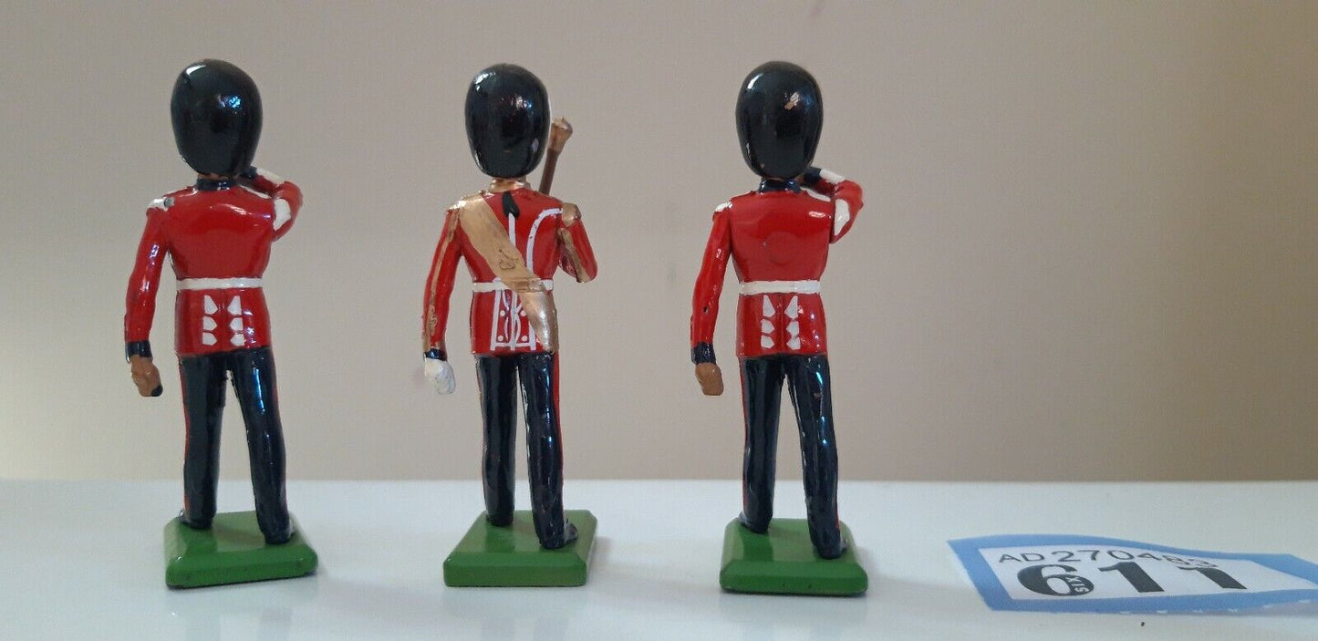 Britains ceremonial scots guards band Buckingham palace 1:32 metal b6